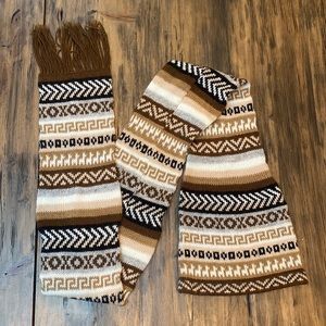 Artisan Made Alpaca Touque Scarf